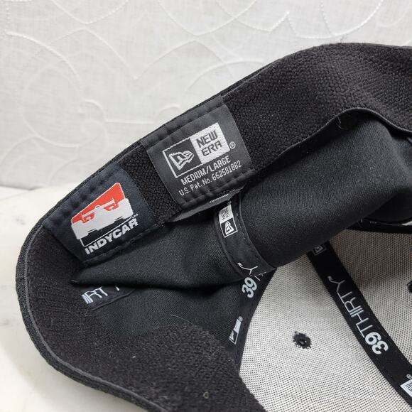 Indianapolis Motor Speedway Hat M/L Black Gray Two Tone Winged Wheel New Era - Picture 8 of 11